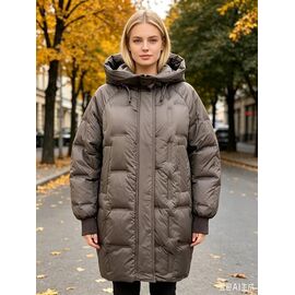 Куртка жіноча демісезонна 5633C d.beige р.46-54 "Jacket" недорого оптом від прямого постачальника
