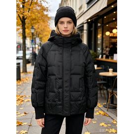 Куртка жіноча демісезонна 5683 black р.44-48 "Jacket" недорого оптом від прямого постачальника