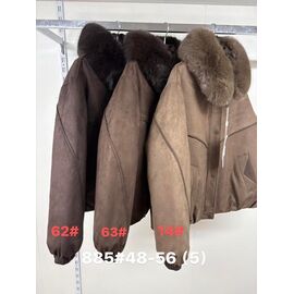 Фотография Куртка женская зимняя 885-62 brown р.48-56 "Jacket" недорого оптом от прямого поставщика