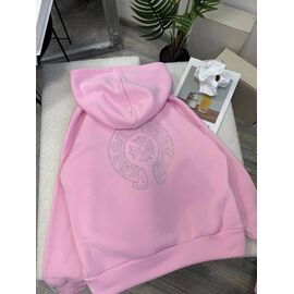 Худі жіноче 9090 pink р.42-48 "LINDA" недорого оптом від прямого постачальника