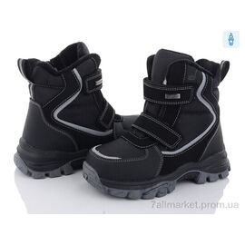 Фотография Ботинки детские удобные зима T6957-1 (8 пар р.32-37) "Ok Shoes" недорого оптом от прямого поставщика