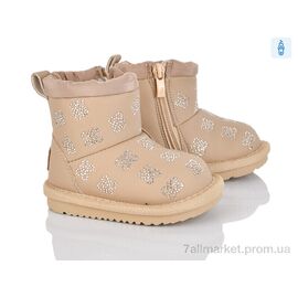 Фотография Угги детские утепленные зима D551-17 (8 пар р.17-22) "Ok Shoes" недорого оптом от прямого поставщика