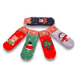 Шкарпетки дитячі теплі унісекс C3562-8 mix р.21-26 "Jelzin" недорого оптом від прямого постачальника