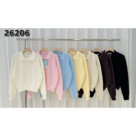 Фотография Свитер женский 26206 beige р.42-46 "LOOK" недорого оптом от прямого поставщика