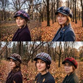 Фотография Кепка утеплённая женская 1216 mix р.ower size "Mabi" недорого оптом от прямого поставщика