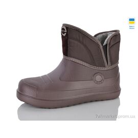 Фотография Сапоги из пены женские зима 303 т.коричневий (8 пар р.37-41) "Lot Shoes" недорого оптом от прямого поставщика