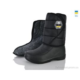 Фотография Сапоги из пены женские зима R2 чорний (8 пар р.37-41) "Lot Shoes" недорого оптом от прямого поставщика