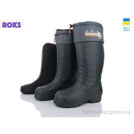Чоботи з піни чоловічі Зима Dago M0601 зелені (4 пар р.42-45) "Roks" недорого оптом від прямого постачальника
