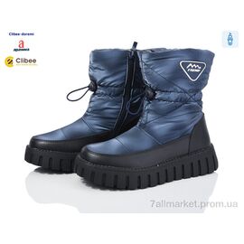 Черевики дитячі зручні Зима DC5 blue (6 пар р.33-38) "Clibee-Doremi" недорого оптом від прямого постачальника