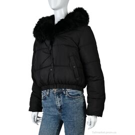 Фотография Куртка женская Зима 0172 black (4 шт. р.сетка M-2XL) "Swit_odigu" недорого оптом от прямого поставщика