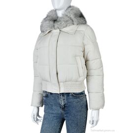 Фотография Куртка женская Зима 0179 white (4 шт. р.сетка M-2XL) "Swit_odigu" недорого оптом от прямого поставщика