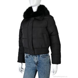 Фотография Куртка женская Зима 0179 black (4 шт. р.сетка M-2XL) "Swit_odigu" недорого оптом от прямого поставщика
