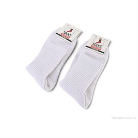 Шкарпетки для чоловіків Зима LX201B (000265) white (12 шт. р.сітка41-45) "Obuvok" недорого оптом від прямого постачальника