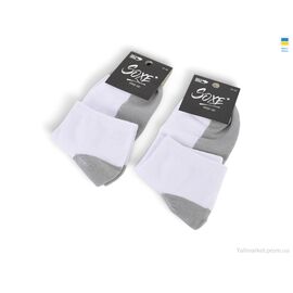 Шкарпетки для чоловіків Весна/осінь 141sxl (000293) white (12 шт. р.сітка41-45) "Obuvok" недорого оптом від прямого постачальника