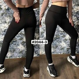 Лосини жіночі 2044-3 black р.48-56 "ZLATA" недорого оптом від прямого постачальника