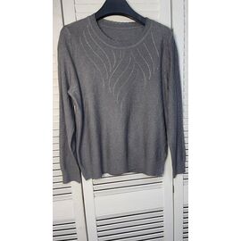 Светр жіночий 8802 grey р.42-46 "Karon" недорого оптом від прямого постачальника