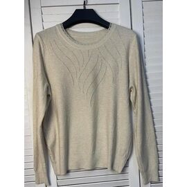 Светр жіночий 8802 l.beige р.42-46 "Karon" недорого оптом від прямого постачальника