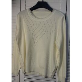 Светр жіночий 8802 milk р.42-46 "Karon" недорого оптом від прямого постачальника