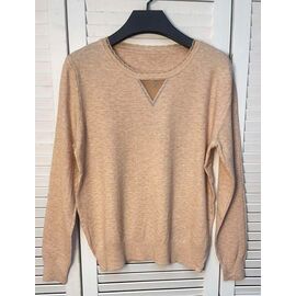 Светр жіночий 8813 beige р.42-46 "Karon" недорого оптом від прямого постачальника