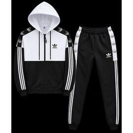 Костюм дитячий спортивний теплий на хлопчика SV246 black р.11-15 "WHITE" недорого оптом від прямого постачальника