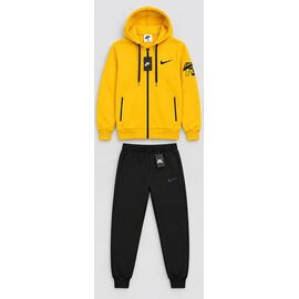 Костюм дитячий спортивний теплий на хлопчика SV247 yellow р.11-15 "WHITE" недорого оптом від прямого постачальника