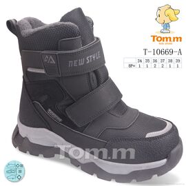 Черевики дитячі зручні Зима T-10669-A (8 пар р.34-39) "Ok Shoes" недорого оптом від прямого постачальника