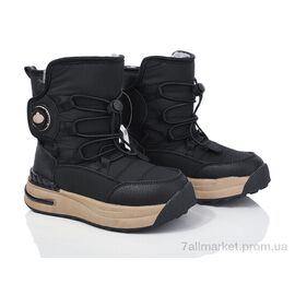 Черевики дитячі зручні Зима BM3969-1C (8 пар р.32-37) "Ok Shoes" недорого оптом від прямого постачальника