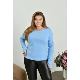 Светр жіночий 4303 l.blue р.54-60 "BONJOUR" недорого оптом від прямого постачальника