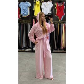 Фотография Костюм спортивный женский тёплый 5191 pink р.42-48 "BONJOUR" недорого оптом от прямого поставщика