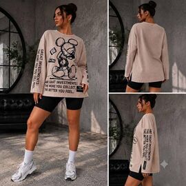 Светр жіночий 93 beige р.42-54 "BONJOUR" недорого оптом від прямого постачальника