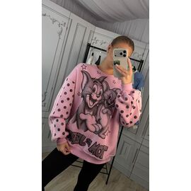 Светр жіночий M630 pink р.42-48 "BONJOUR" недорого оптом від прямого постачальника