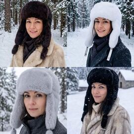 Шапка зимова жіноча 1219 mix р.ower size "Mabi" недорого оптом від прямого постачальника
