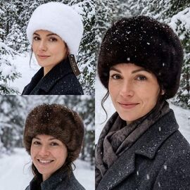 Шапка зимова жіноча 1223 mix р.ower size "Mabi" недорого оптом від прямого постачальника