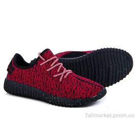 Кросівки чоловічі модні  0376 красный (7 пар р.40-44) "Class Shoes" недорого оптом від прямого постачальника