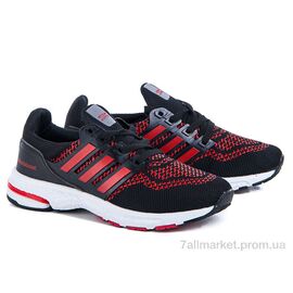 Кросівки чоловічі модні  991 черно-красный (8 пар р.40-44) "Class Shoes" недорого оптом від прямого постачальника