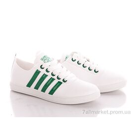 Мокасини жіночі демісезонні Весна/осінь T107 green (6 пар р.35-40) "Class Shoes" недорого оптом від прямого постачальника