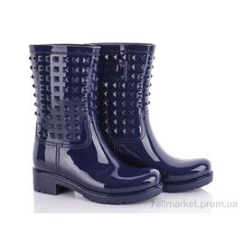 Чоботи жіночі зручні Весна/осінь 808 синий (5 пар р.36-40) "Class Shoes" недорого оптом від прямого постачальника