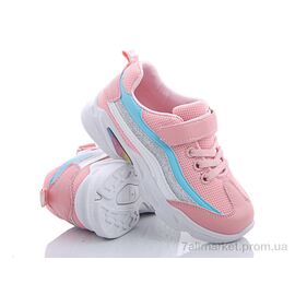 Кросівки дитячі модні Весна/осінь LV6 pink 33-37 (8 пар р.33-37) "Class Shoes" недорого оптом від прямого постачальника