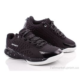 Кросівки чоловічі модні Весна/осінь 6651 черный (8 пар р.41-45) "Class Shoes" недорого оптом від прямого постачальника