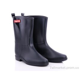 Гумове взуття жіноче Весна/осінь 608SP черный (8 пар р.36-40) "Class Shoes" недорого оптом від прямого постачальника