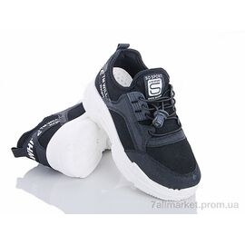 Кросівки жіночі модні Весна/осінь A01-off black (7 пар р.36-40) "Class Shoes" недорого оптом від прямого постачальника