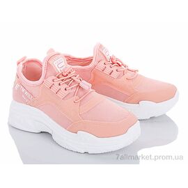 Кросівки жіночі модні Весна/осінь A01-off pink (7 пар р.36-40) "Class Shoes" недорого оптом від прямого постачальника