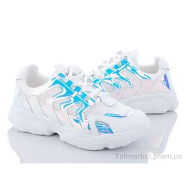 Кросівки жіночі модні Весна/осінь 18867 белый (6 пар р.36-40) "Class Shoes" недорого оптом від прямого постачальника