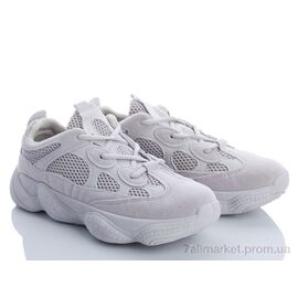 Кросівки чоловічі модні Весна/осінь Y500 серый (6 пар р.40-44) "Class Shoes" недорого оптом від прямого постачальника