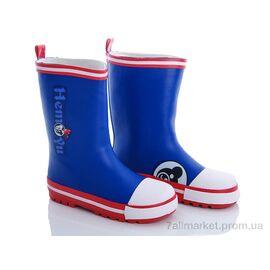 Гумове взуття дитяча Весна/осінь YJ1 синий (8 пар р.24-29) "Class Shoes" недорого оптом від прямого постачальника