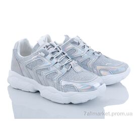 Кросівки жіночі модні Весна/осінь A8880 white (6 пар р.36-40) "Class Shoes" недорого оптом від прямого постачальника