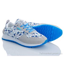 Кросівки жіночі модні Весна/осінь T1507 голубой (8 пар р.35-40) "Class Shoes" недорого оптом від прямого постачальника