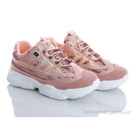Кросівки жіночі модні Весна/осінь A8881 розовый (6 пар р.36-40) "Class Shoes" недорого оптом від прямого постачальника