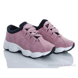 Кросівки жіночі модні Весна/осінь J009 розовый (6 пар р.36-40) "Class Shoes" недорого оптом від прямого постачальника