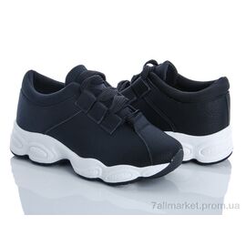 Кросівки жіночі модні Весна/осінь J009 черный (8 пар р.36-40) "Class Shoes" недорого оптом від прямого постачальника